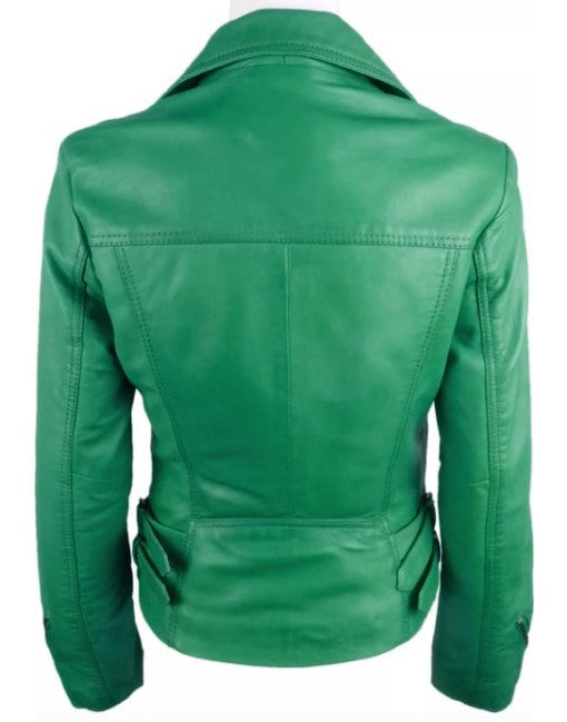 Womens Lambskin Genuine Leather Jacket