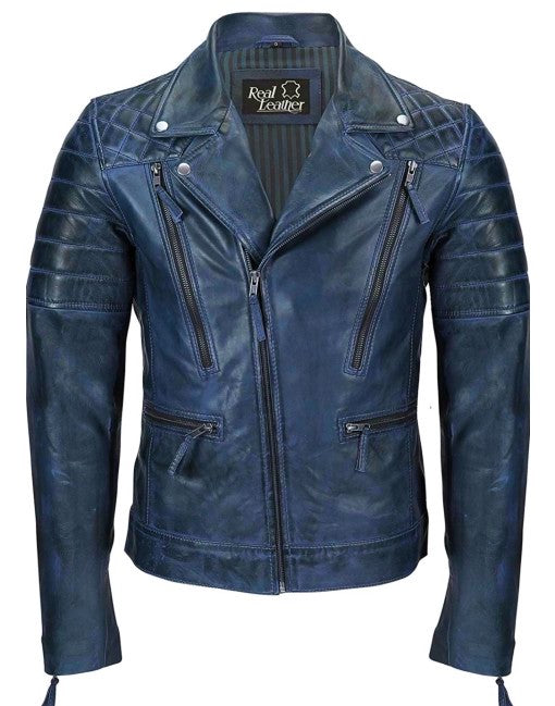 Iconic Hand-Waxed Sheep Leather Jacket