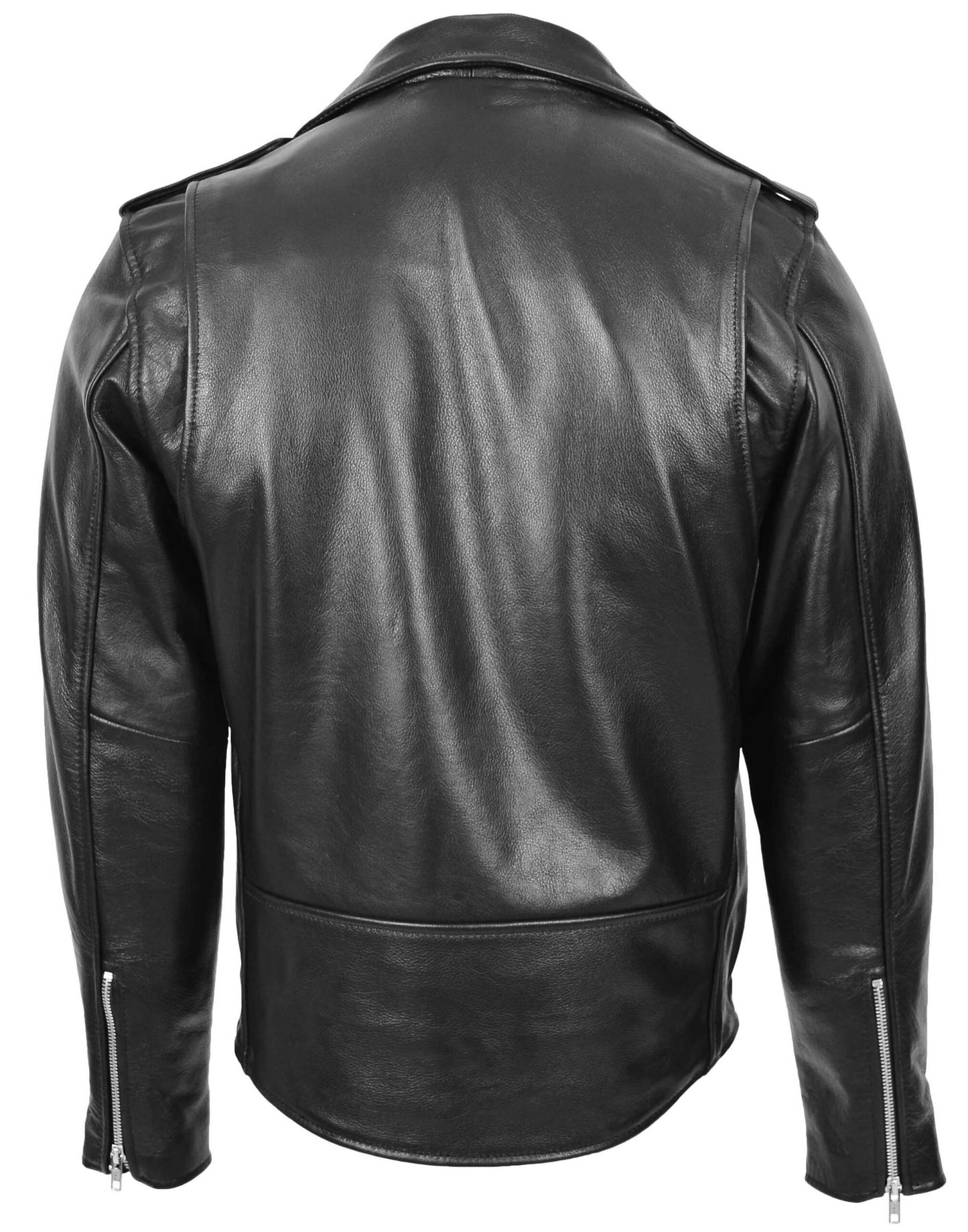 Mens Rockera Cow-Hide Leather Jacket
