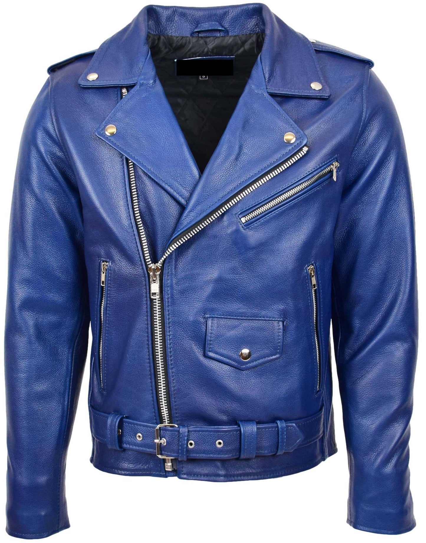 Mens Rockera Cow-Hide Leather Jacket