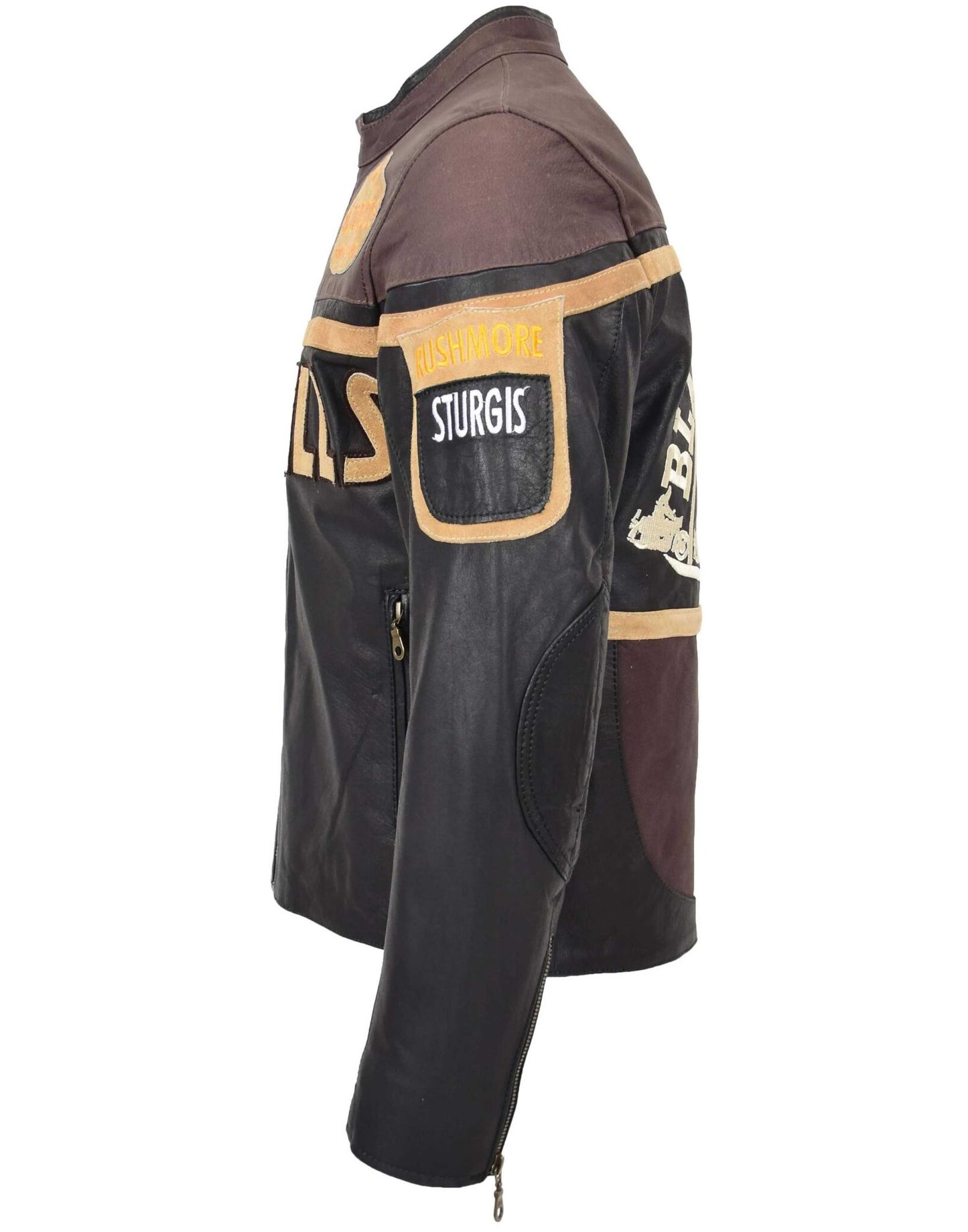 Black Hill Cafe Racer Leather Jacket