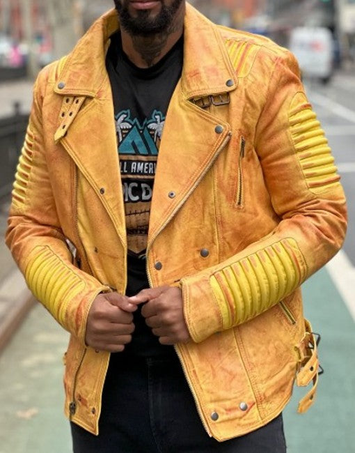Unique Genuine Leather Jacket