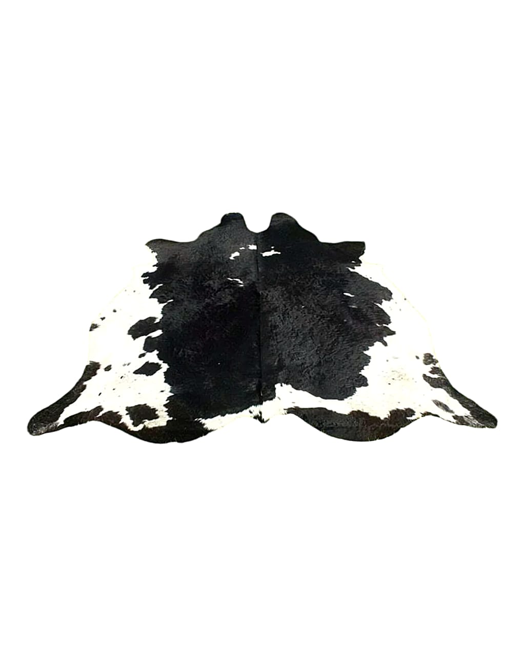 Black and White Cowhide Rug