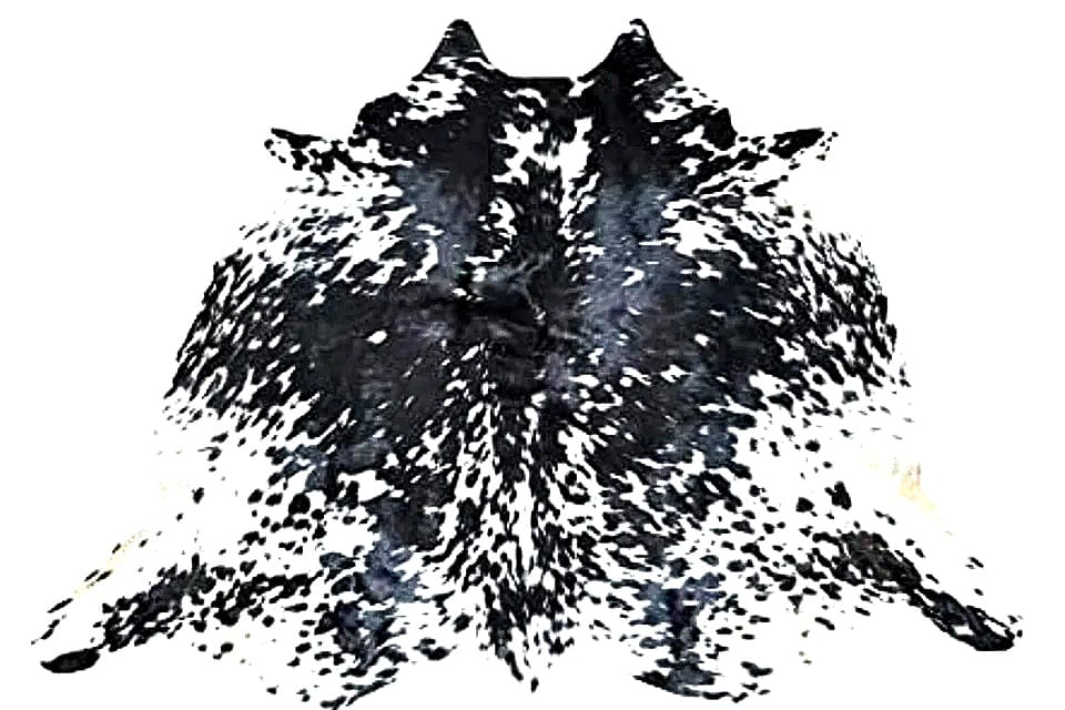 Black and White Cowhide Rug
