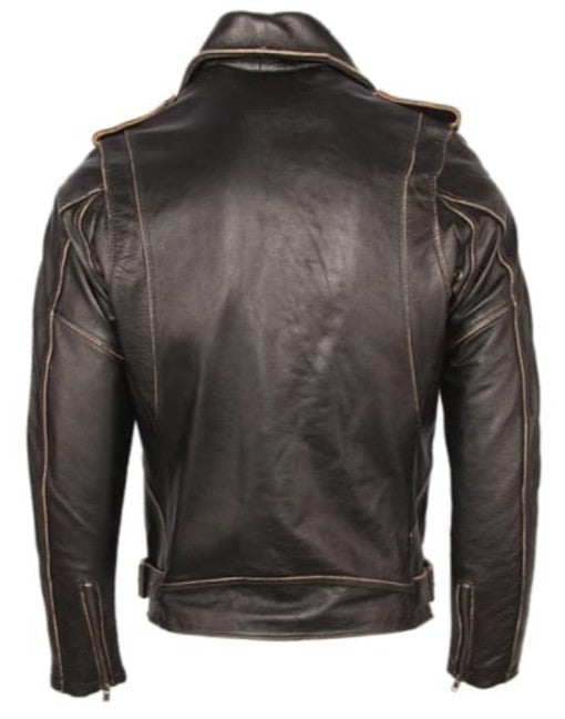 Vintage Rub-Off Brando Leather Jacket