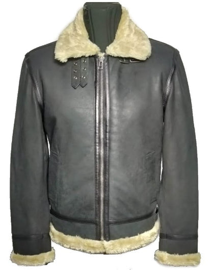 Classic Aviator B3 Shearling Leather Jacket