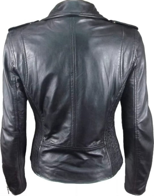 Womens Soft-Touch Leather Jacket