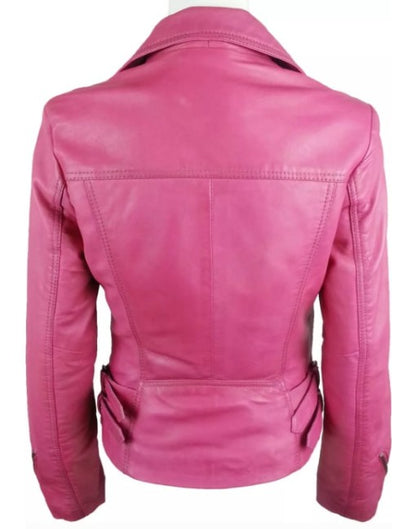 Womens Lambskin Genuine Leather Jacket