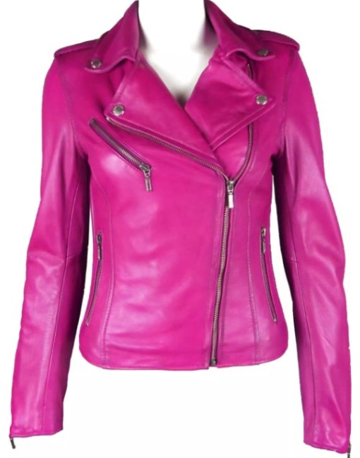 Womens Soft-Touch Leather Jacket