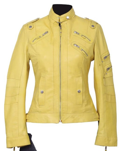 Womens Vogue Leather Jacket