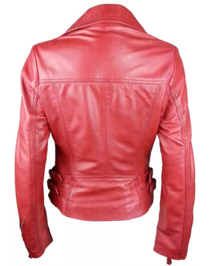Womens Lambskin Genuine Leather Jacket