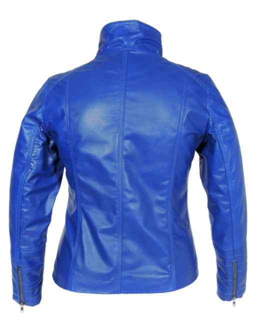 Pinky Classic Womens Leather Jacket