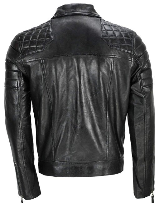 Iconic Hand-Waxed Sheep Leather Jacket