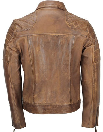Iconic Hand-Waxed Sheep Leather Jacket