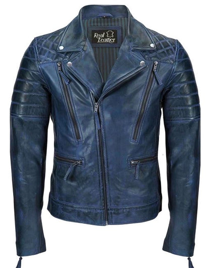 Iconic Hand-Waxed Sheep Leather Jacket