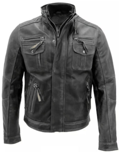 Mens Classy Leather Jacket