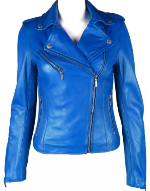 Womens Soft-Touch Leather Jacket