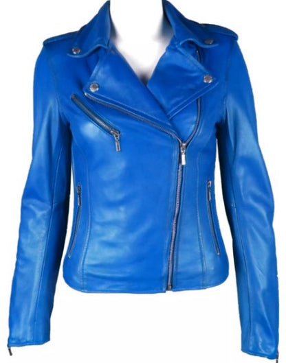 Womens Soft-Touch Leather Jacket