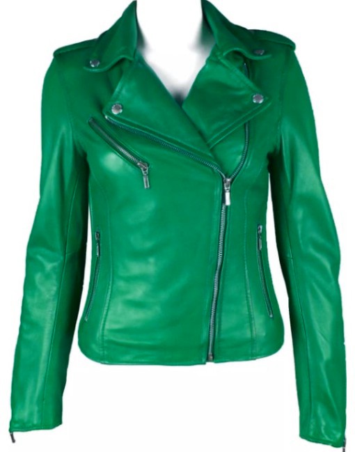Womens Soft-Touch Leather Jacket