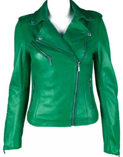 Womens Soft-Touch Leather Jacket