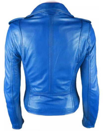 Womens Soft-Touch Leather Jacket