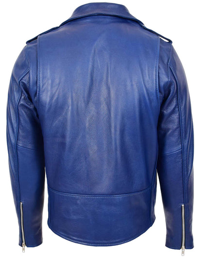 Mens Rockera Cow-Hide Leather Jacket