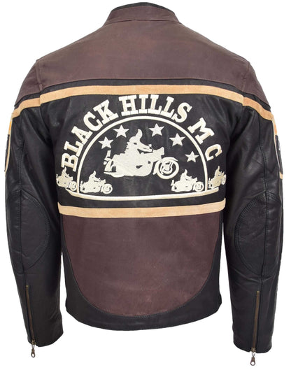 Black Hill Cafe Racer Leather Jacket