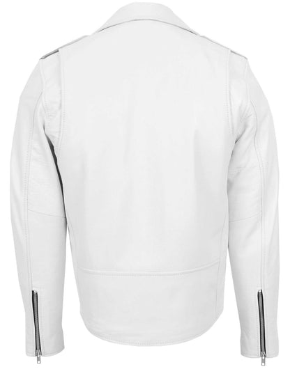 Mens Rockera Cow-Hide Leather Jacket