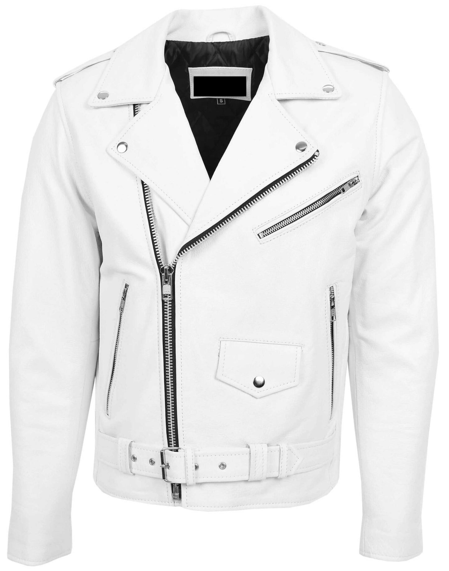 Mens Rockera Cow-Hide Leather Jacket