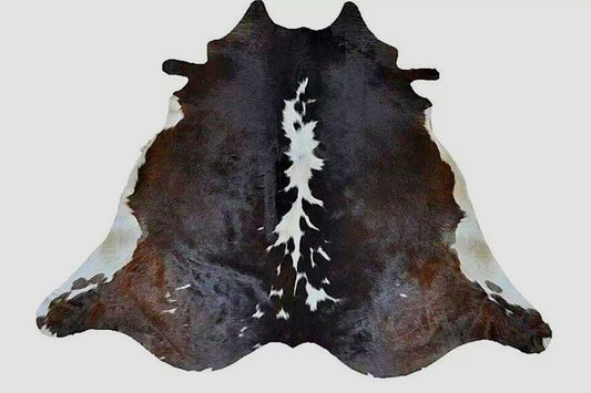 Tricolor Cowhide rug